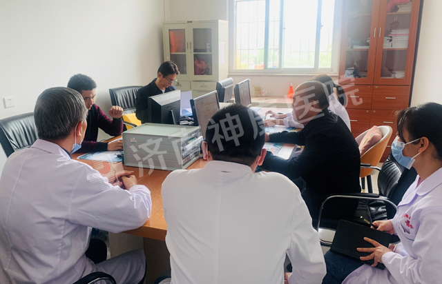 图市卫健委督查组莅临我院督查指导工作